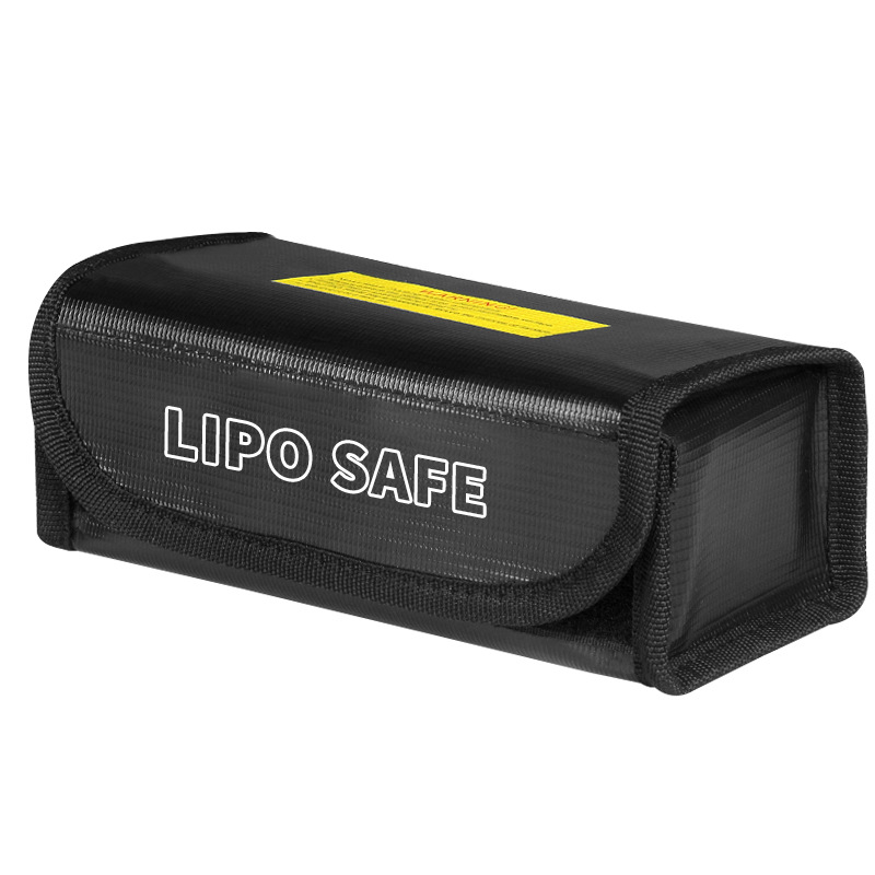 Fpv Drone Tool Kit - 185x75x60mm Square RC LiPo Safe Bag