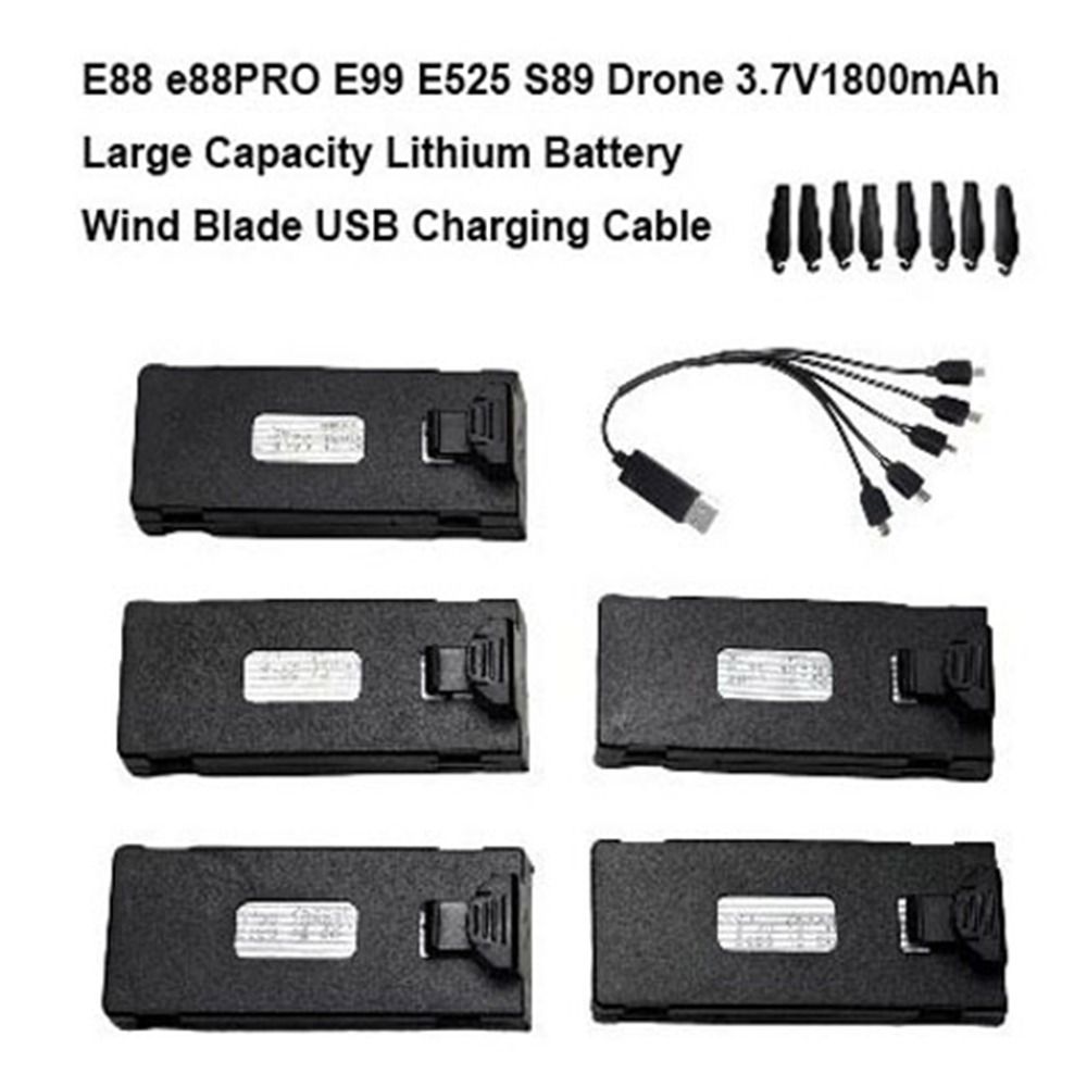 Eachine Drone E010 - Black Lithium Battery 3.7V1800mAh Large Capacity
